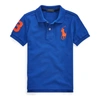 Polo Ralph Lauren Kids' Cotton Mesh Polo Shirt In Rugby Royal