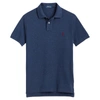 Polo Ralph Lauren Classic Fit Mesh Polo Shirt In Blue Heather