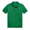 Polo Ralph Lauren Kids' Cotton Mesh Polo Shirt In Athletic Green