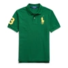 Polo Ralph Lauren Kids' Cotton Mesh Polo Shirt In New Forest