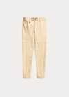 Polo Ralph Lauren Stretch-cotton-blend Legging In French Navy