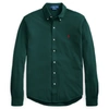 Polo Ralph Lauren Featherweight Mesh Shirt In College Green