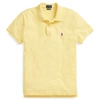 Ralph Lauren Classic Fit Mesh Polo Shirt In Sunfish Yellow