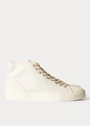 Double Rl Mayport Canvas Sneaker In Canvas Natural