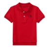 Ralph Lauren Babies' Soft Cotton Polo Shirt In Red