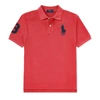 Polo Ralph Lauren Kids' Cotton Mesh Polo Shirt In Nantucket Red