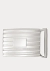 POLO RALPH LAUREN ENGINE-TURNED BELT BUCKLE,0031808538