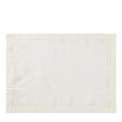 Ralph Lauren Kenmore Place Mat In Cream/white