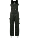 MARINE SERRE STRAIGHT-LEG JUMPSUIT