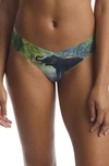 Commando Print Thong In Photo-op African Elephant