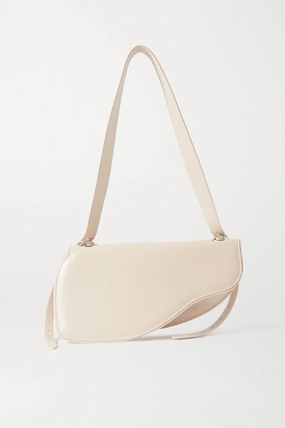 Ratio Et Motus Holster Leather Shoulder Bag In Beige