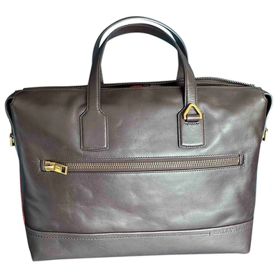Pre-owned Bally Brown Leather Bag