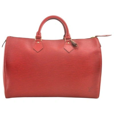 Pre-owned Louis Vuitton Red Leather Handbag