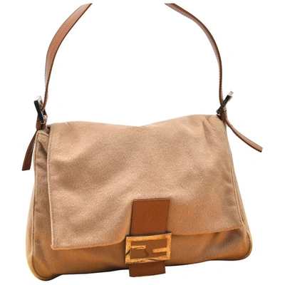 Pre-owned Fendi Beige Leather Handbag