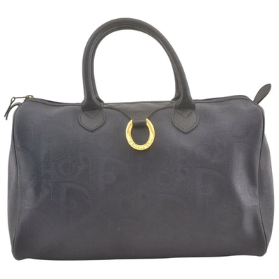 Pre-owned Dior Navy Travel Bag