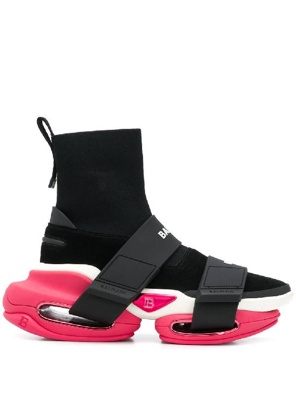 balmain bbold high top