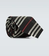 BURBERRY MONSTON STRIPED SILK TIE,P00480981