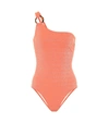 SOLID & STRIPED THE JULIANA ONE-SHOULDER SWIMSUIT,P00482066