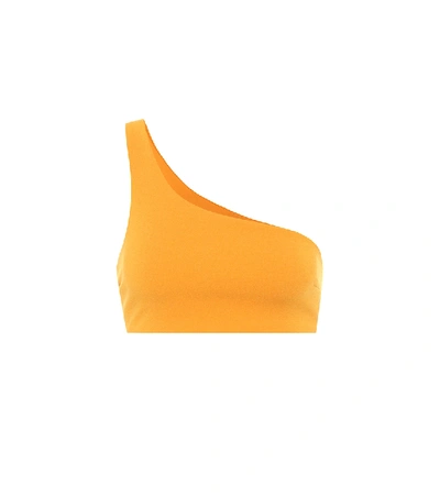 Haight Women's Perlin One-shoulder Bikini Top In Yellow