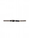 ENFANTS RICHES DEPRIMES COUTEE BELT WITH PYRAMID STUDS,SS20-046-A/BLK