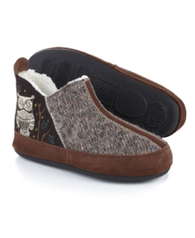 Acorn Women's Forest Bootie Slippers Women's Shoes In Brown