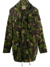 A.N.G.E.L.O. VINTAGE CULT 1990S CAMOUFLAGE HOODED JACKET