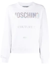 MOSCHINO COUTURE LOGO SWEATSHIRT