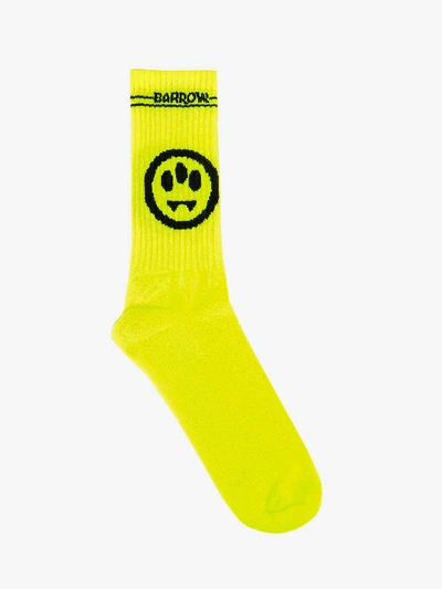 Barrow Logo Socks In Yellow
