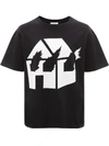 JW ANDERSON BURNING HOUSE T-SHIRT