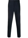 TAGLIATORE PLEAT-DETAIL TAILORED TROUSERS