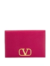 VALENTINO GARAVANI VLOGO PEBBLED CLUTCH