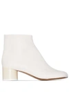 MM6 MAISON MARGIELA 45MM SQUARE-TOE ANKLE BOOTS