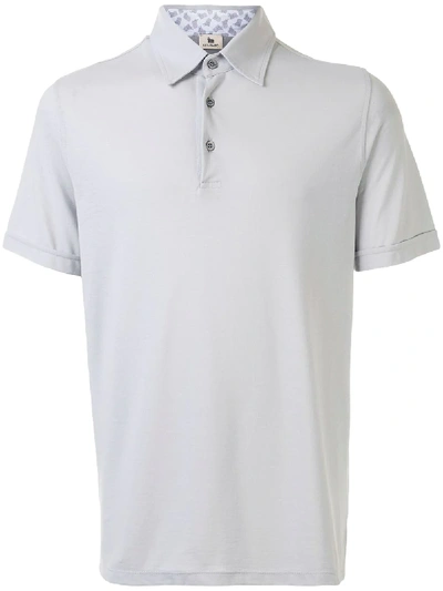 Colombo Klassisches Poloshirt In Grey