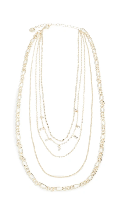Jules Smith Layerd Chains In Gold