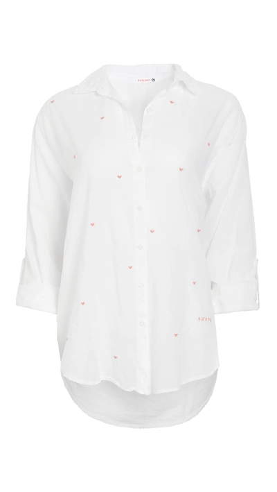 Sundry Oversize Shirt In Optic White