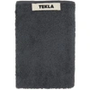 TEKLA TEKLA GREY ORGANIC HAND TOWEL