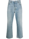 VALENTINO CROPPED ANKLE GRAZER JEANS