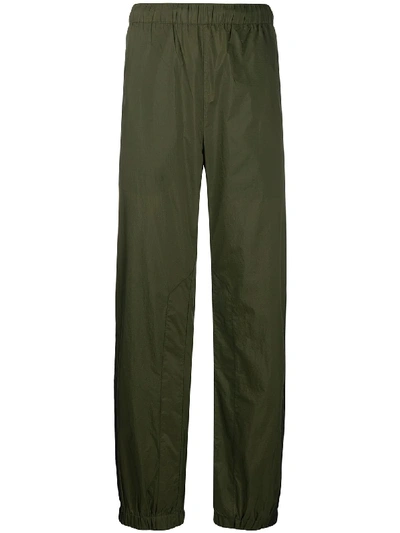 Acne Studios Classic Tapered Track Pants In Green