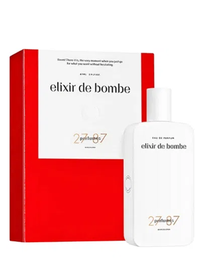 27 87 Perfumes Eau De Parfum - 87ml - Elixir De Bombe In Red