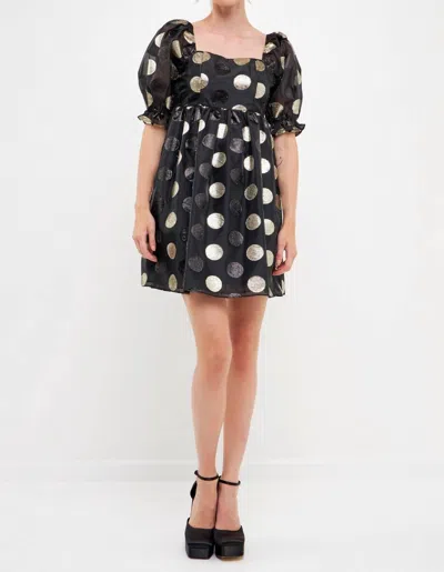 2.7 August Apparel New Day Dress In Black