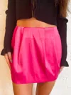 2.7 August Apparel You Do You Mini Skirt In Pink In Pink