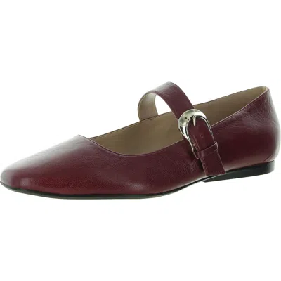 27 Edit Carter Womens Leather Buckle Mary Janes In Pink
