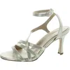 27 Edit Colette Womens Strappy Leather Ankle Strap In Multi