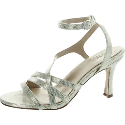 27 Edit Colette Womens Strappy Leather Ankle Strap In Multi