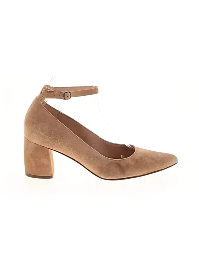 Pre-owned 27 Edit Heels In Tan