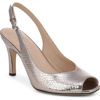 27 Edit Naturalizer Alexa Peep Toe Slingback Pump In Gray