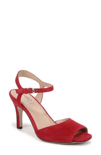 27 Edit Naturalizer Autumn Ankle Strap Sandal In Red