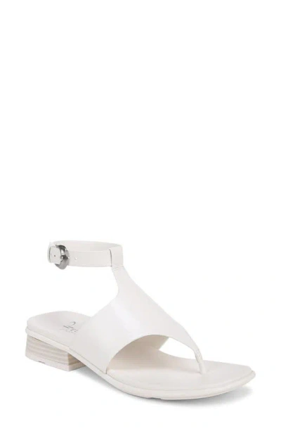 27 Edit Naturalizer Beck Ankle Strap Sandal In Warm White Leather