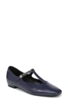 27 Edit Naturalizer Bella T-strap Flat In Blue