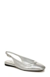 27 Edit Naturalizer Cadence Slingback Flat In Silver